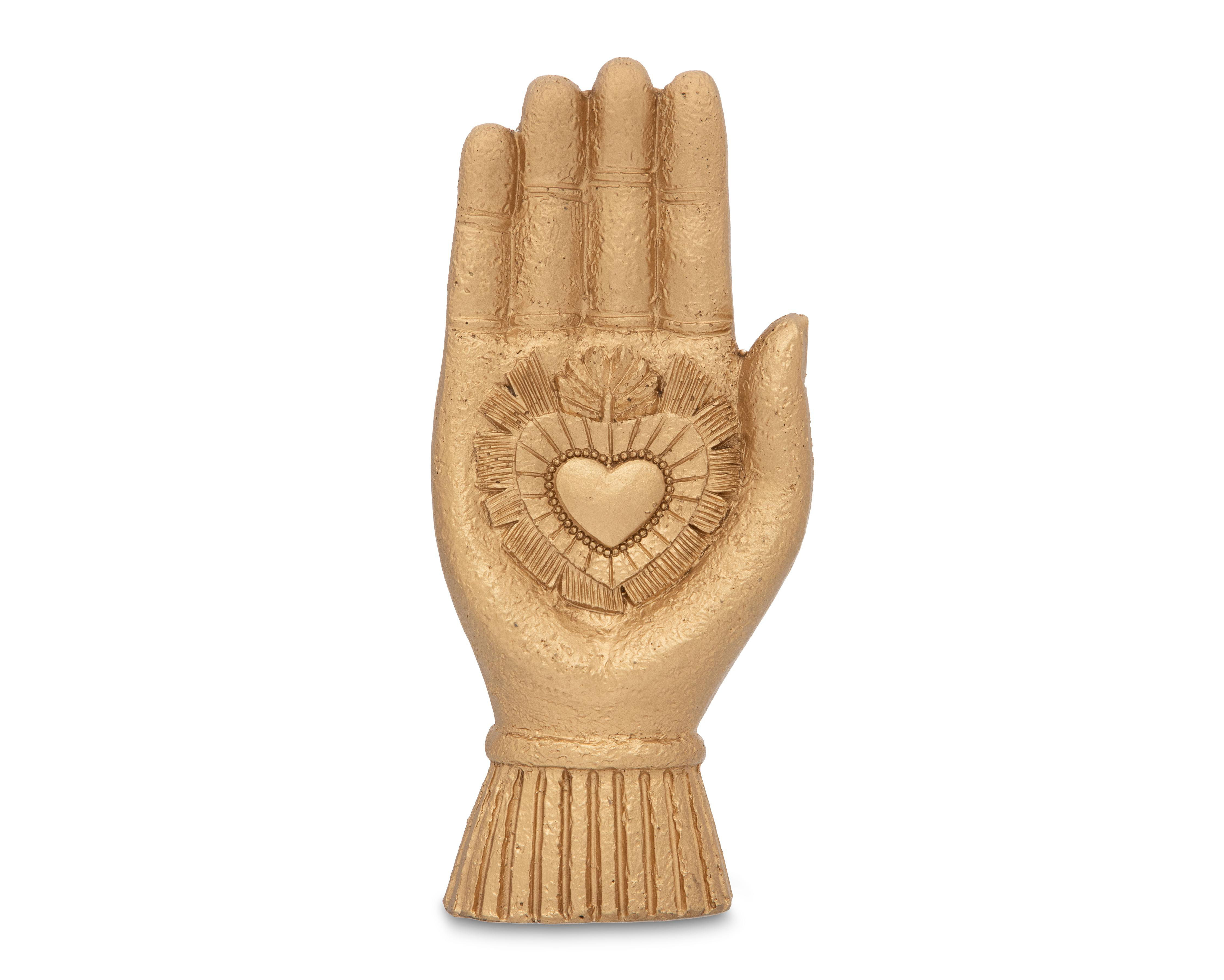 Escultura de Mano Yui de Poliresina