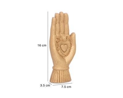 Foto 5 | Escultura de Mano Yui de Poliresina