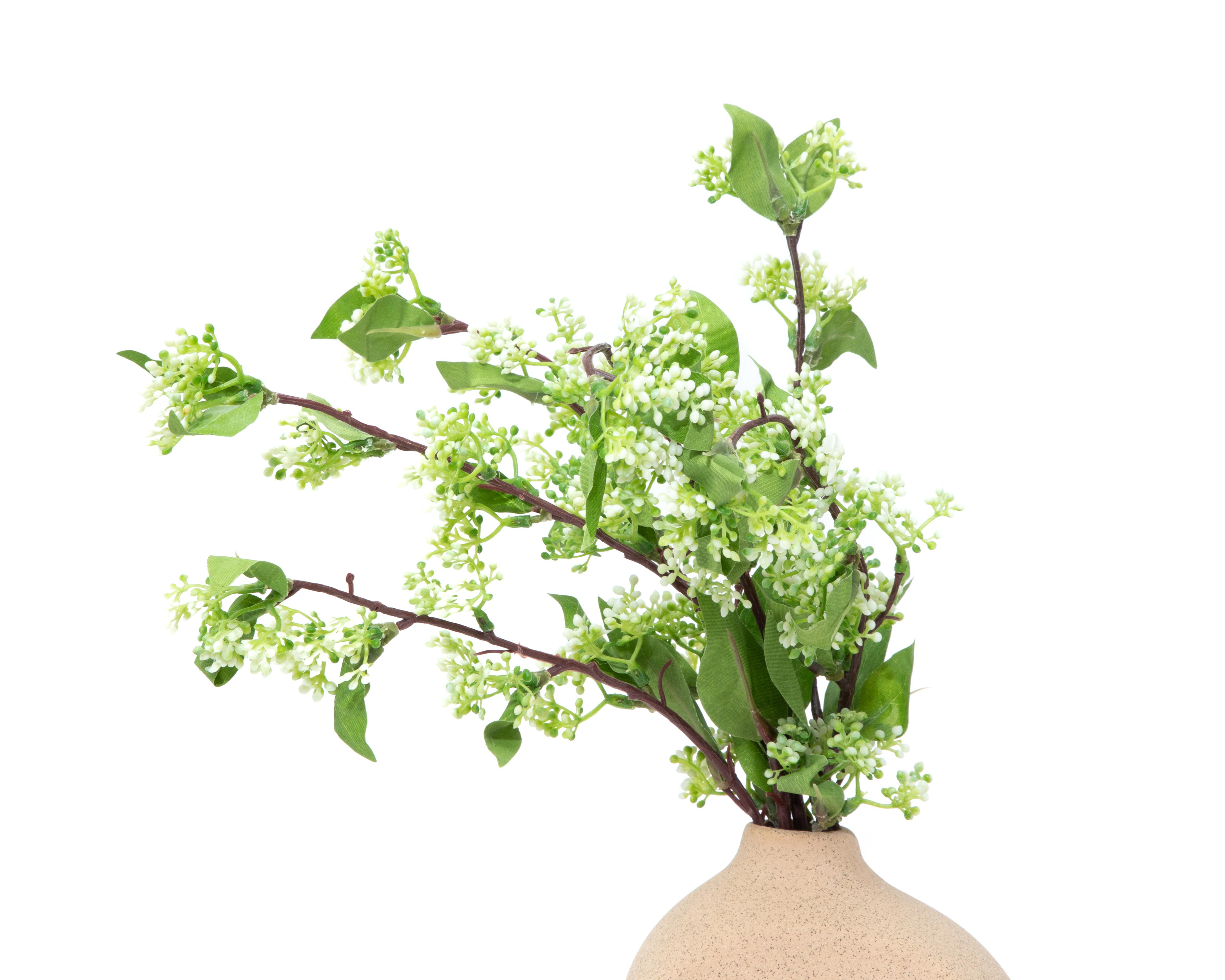 Foto 4 pulgar | Planta Artificial con Florero Starhaus 40 cm