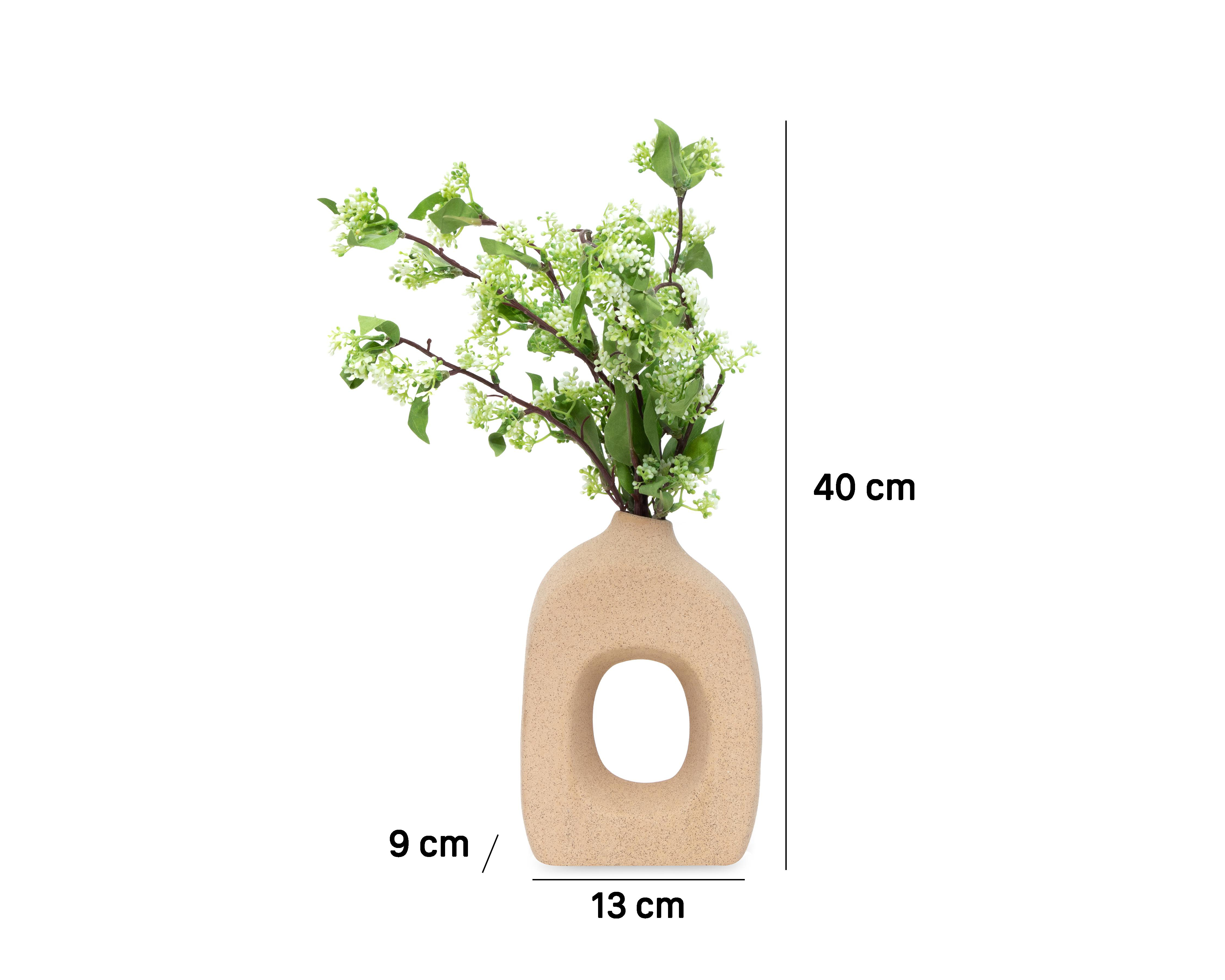 Foto 5 pulgar | Planta Artificial con Florero Starhaus 40 cm