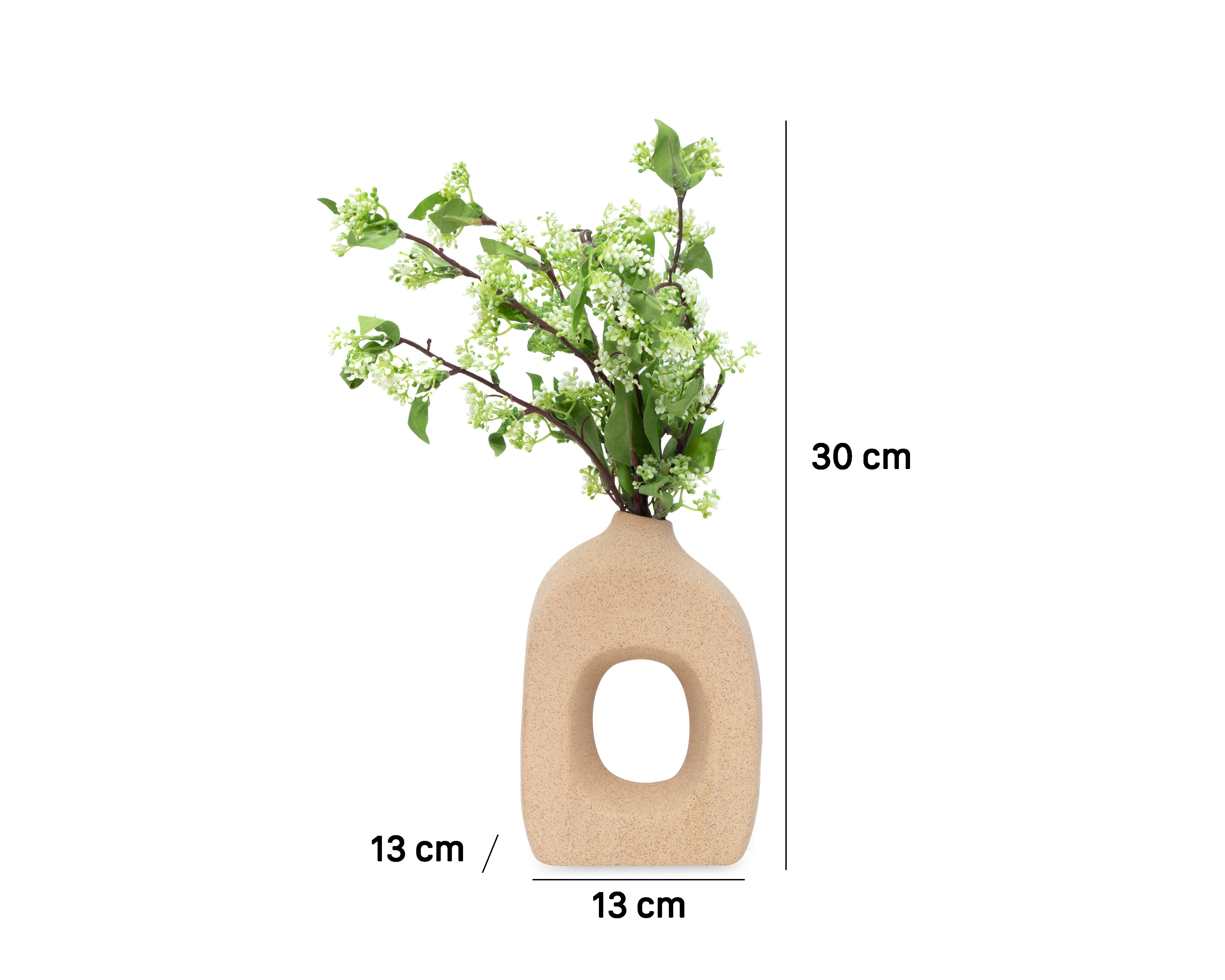 Foto 6 pulgar | Planta Artificial con Florero Starhaus 40 cm