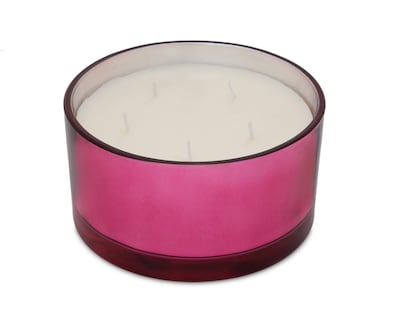 Foto 2 | Vela Decorativa Rosa