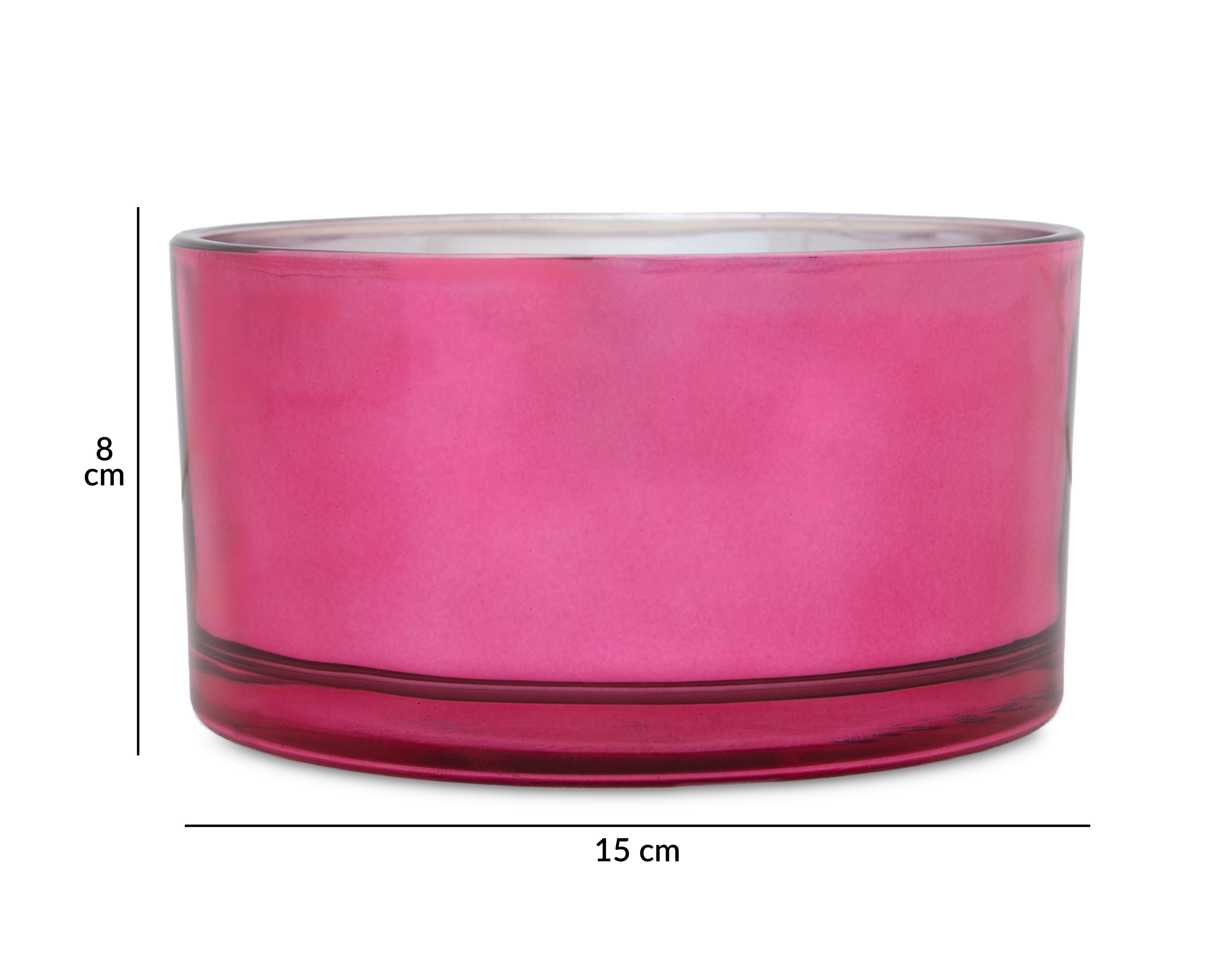 Foto 5 | Vela Decorativa Rosa