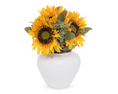 Foto 2 | Girasoles Artificiales con Florero Starhaus 33 cm