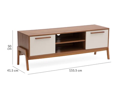 Foto 7 | Mesa para TV 60 Pulgadas de Madera Ikal Romina