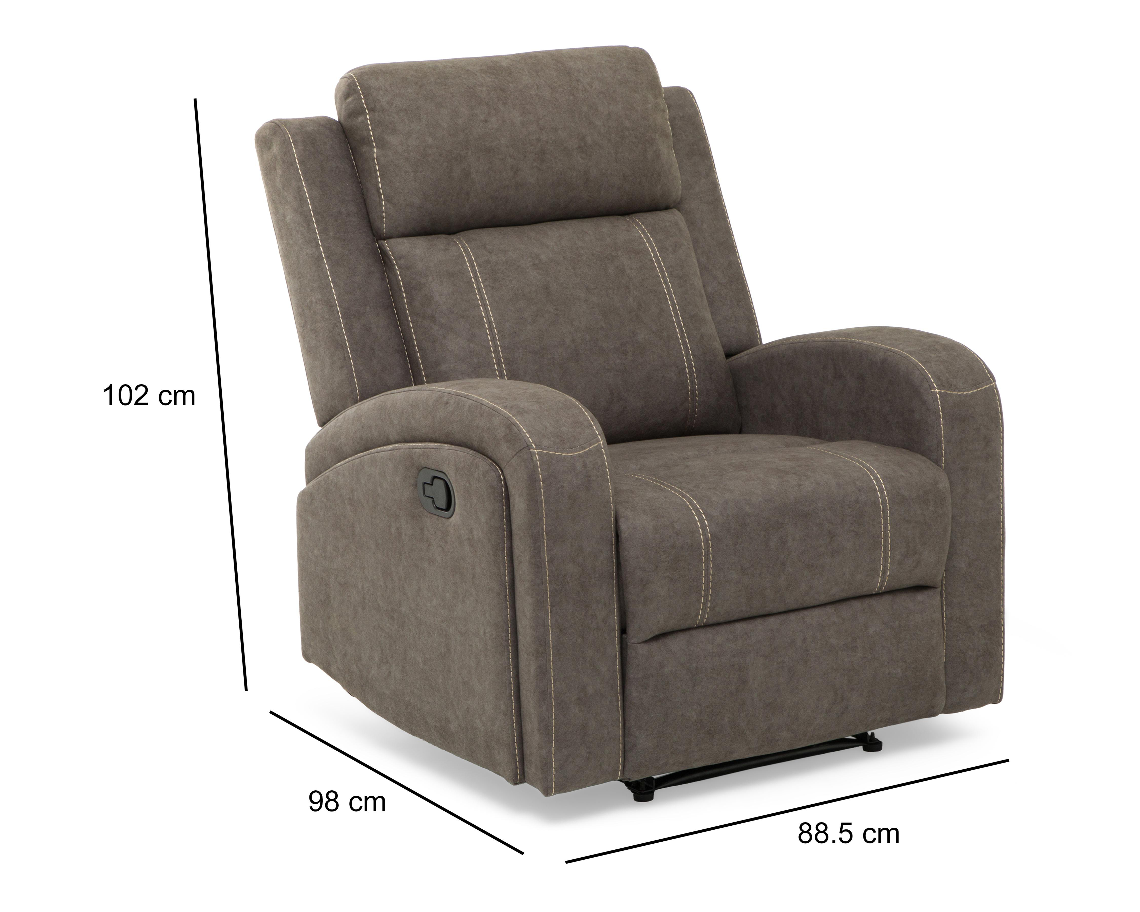 Foto 8 pulgar | Sillón Reclinable Manual Ikal Austin