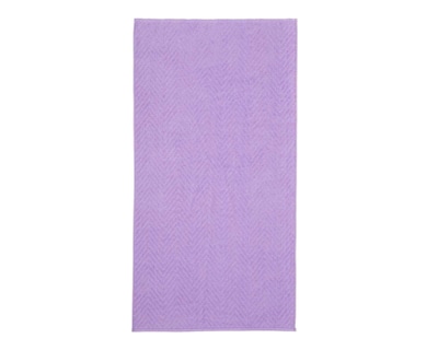 Foto 3 | Toalla de Medio Baño Jacquard Lila
