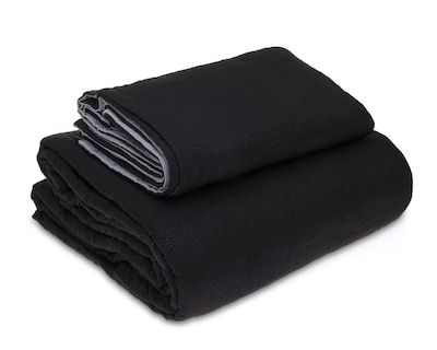 Foto 2 | Colcha Queen Size Spirit Linen Home Marvin Negra