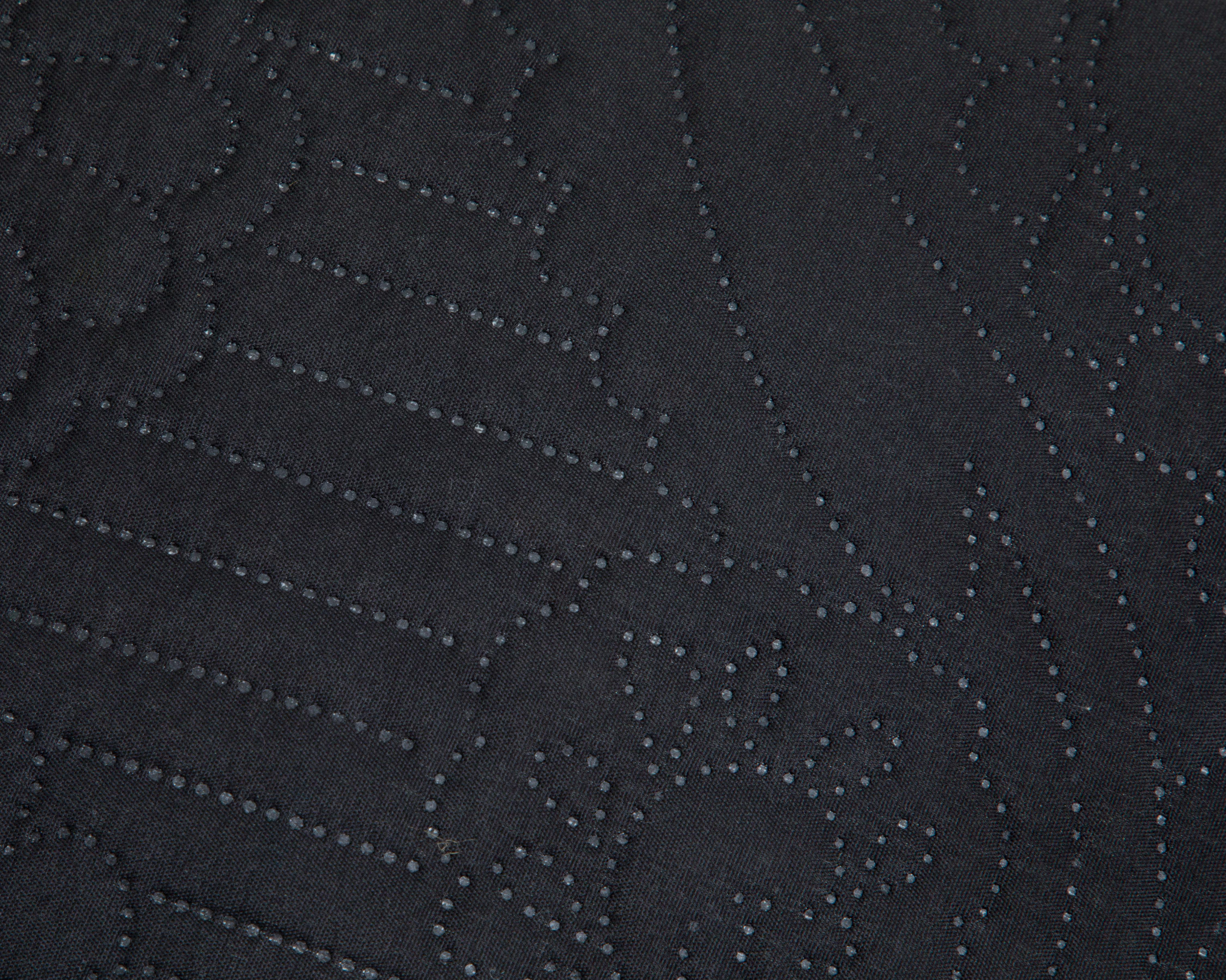 Foto 4 pulgar | Colcha Queen Size Spirit Linen Home Marvin Negra