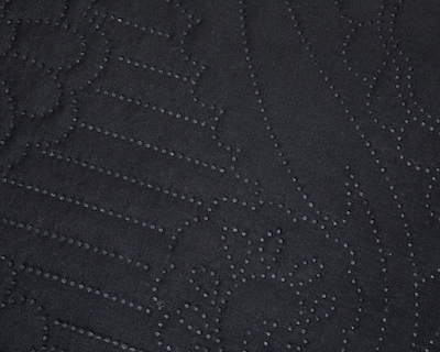 Foto 3 | Colcha Queen Size Spirit Linen Home Marvin Negra