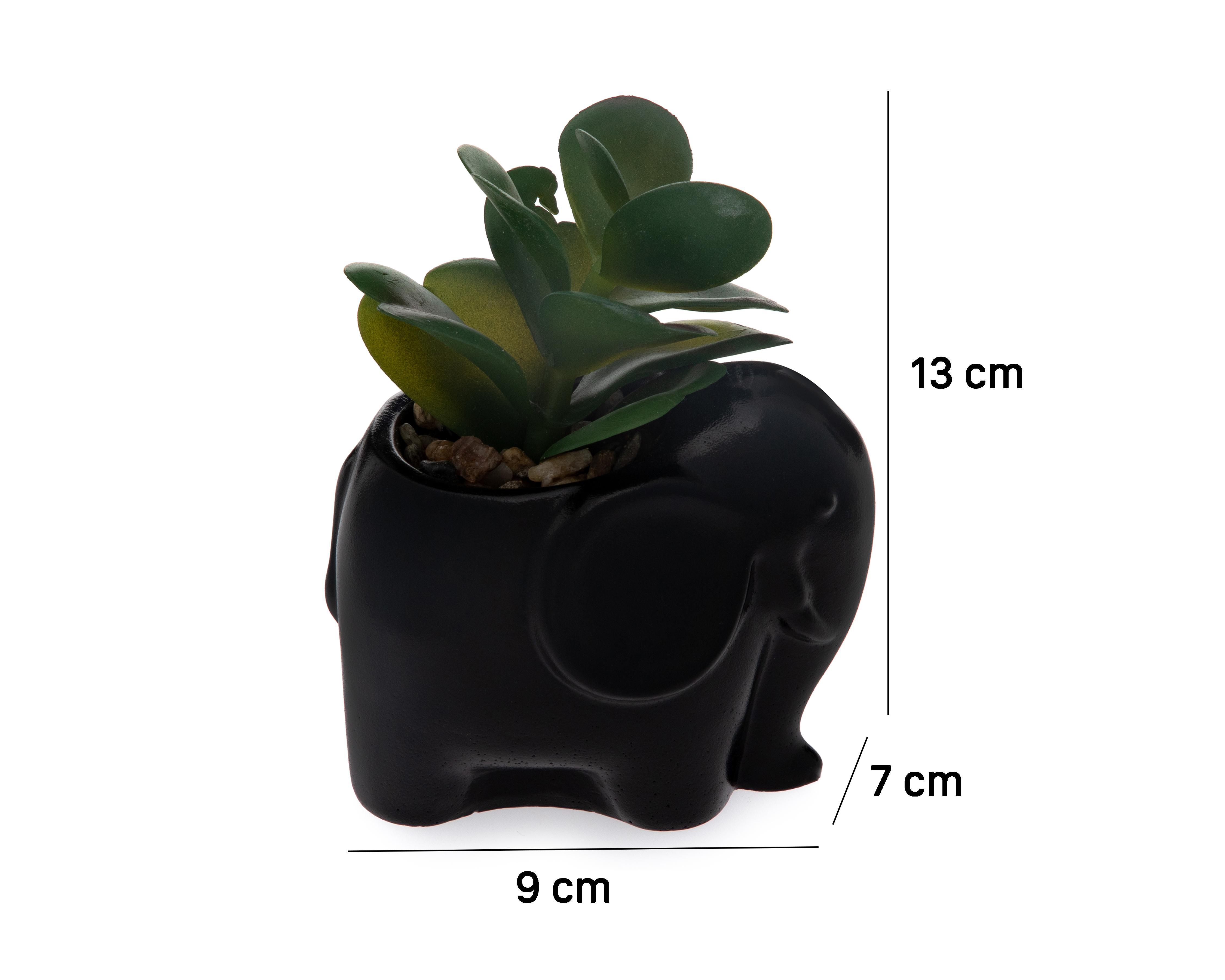 Foto 5 pulgar | Planta Artificial con Maceta Starhaus 13 cm