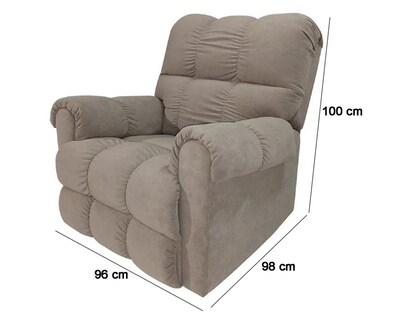 Foto 7 | Sillón Reclinable Individual Kossel Zuge Beige