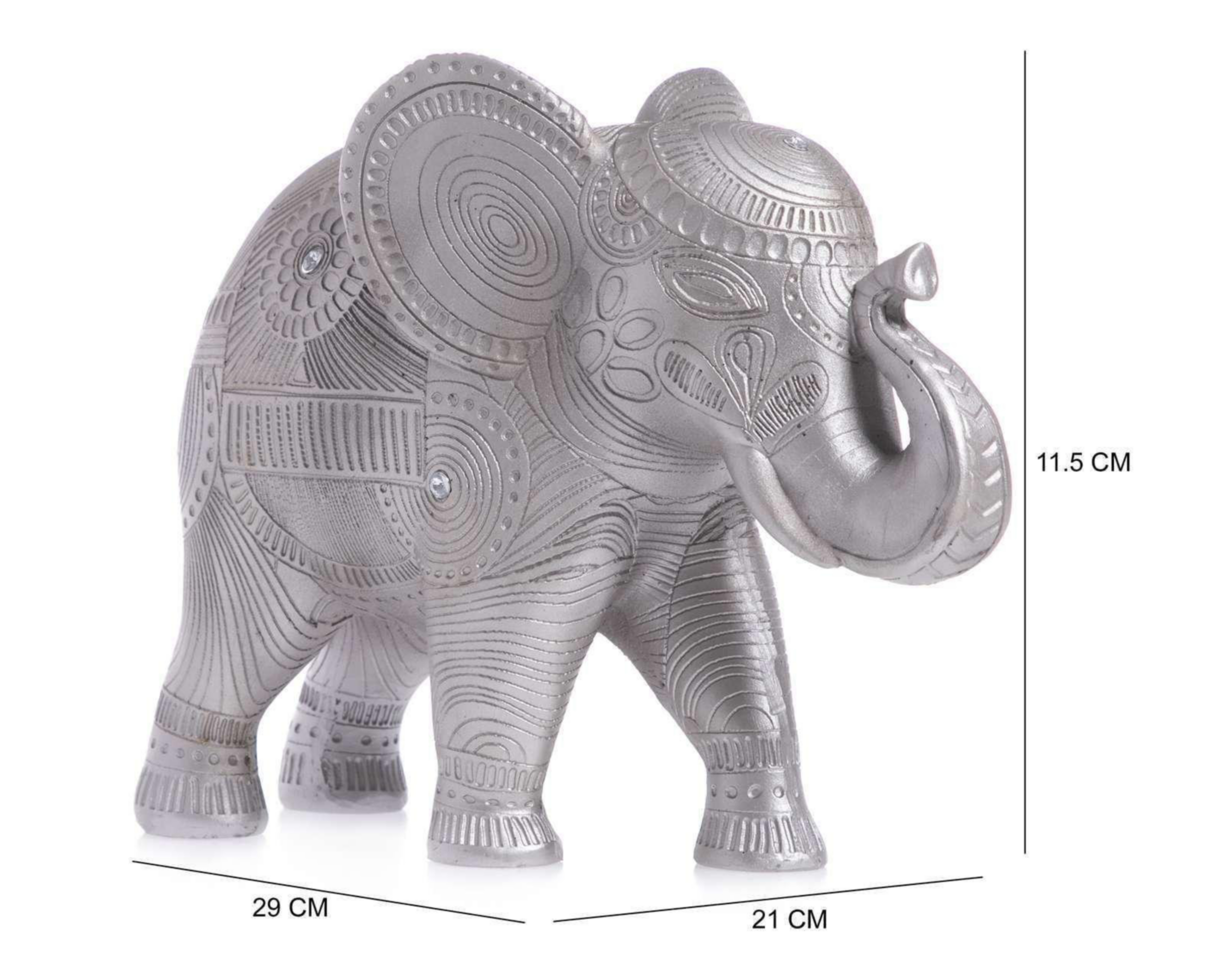 Foto 6 | Escultura Elefante