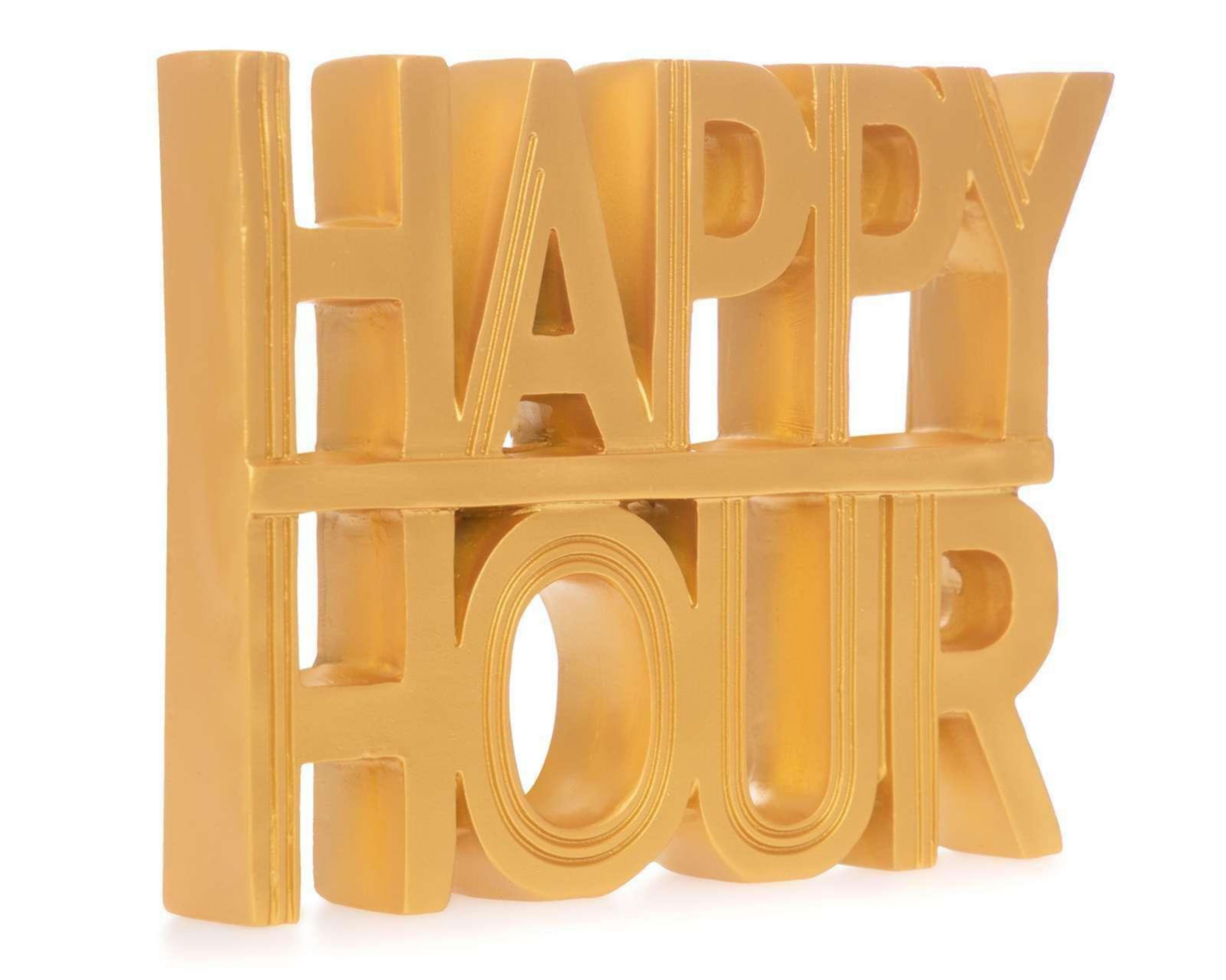 Foto 3 pulgar | Escultura Happy Hour