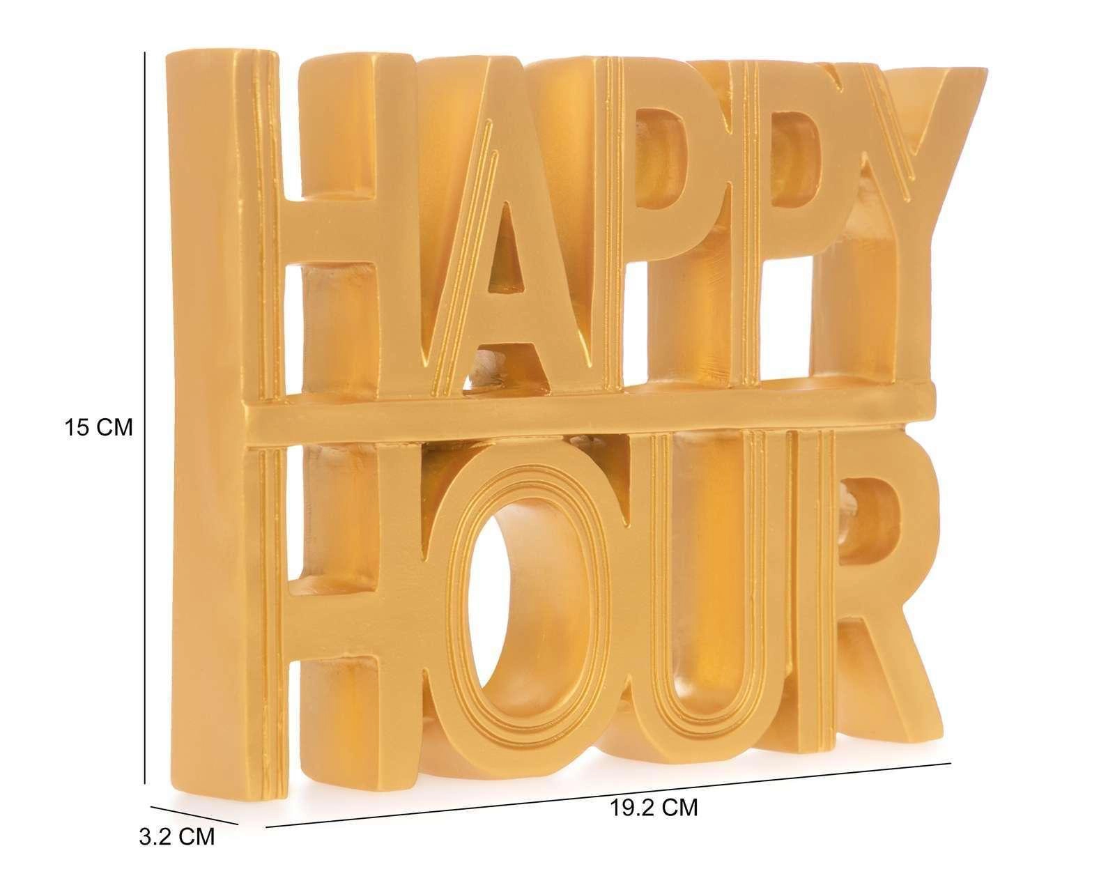 Foto 6 pulgar | Escultura Happy Hour