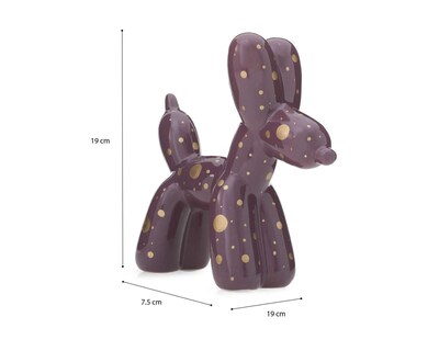 Foto 6 | Escultura Puppy Violet