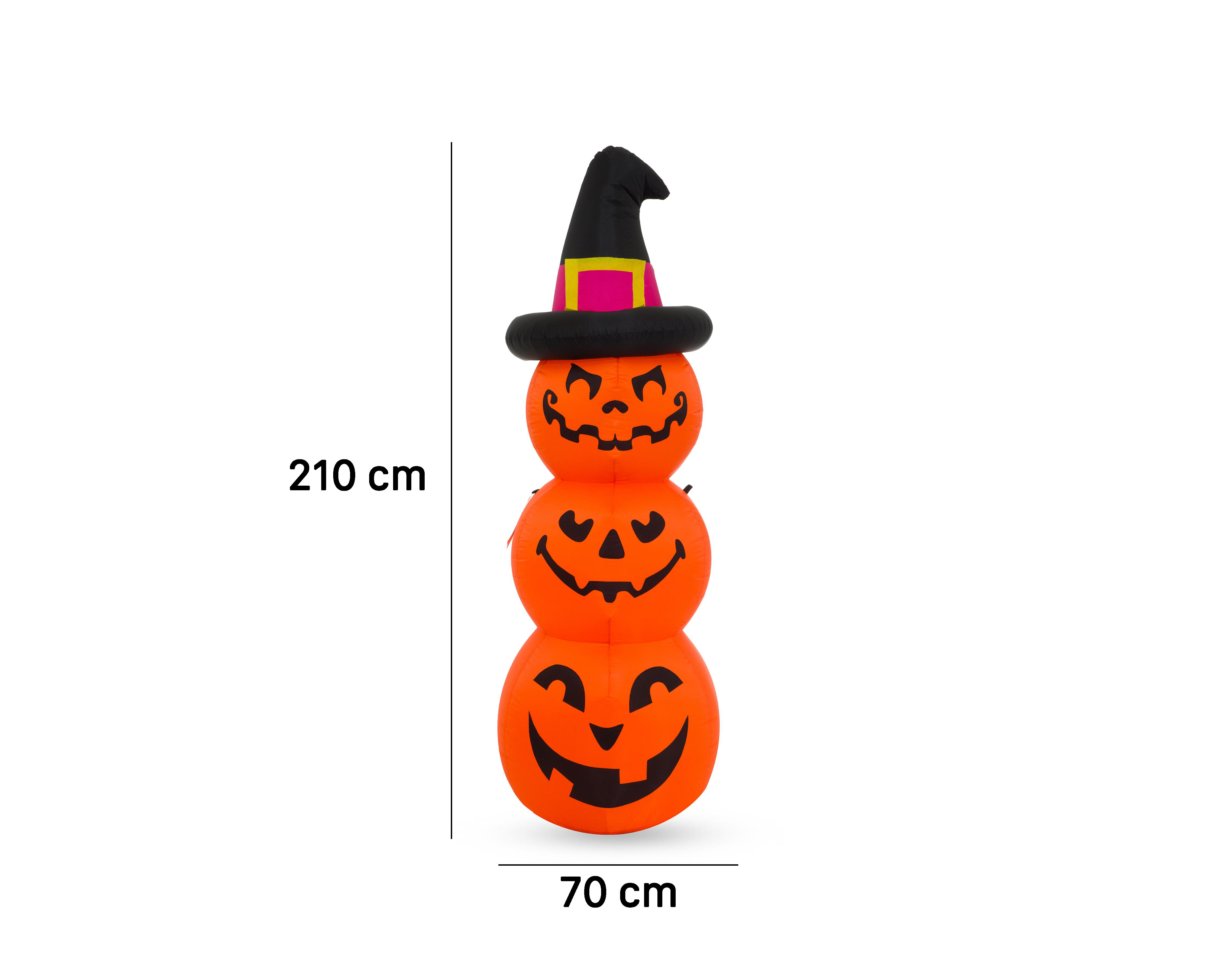 Foto 7 pulgar | Inflable Funny Pumpkins 210 cm