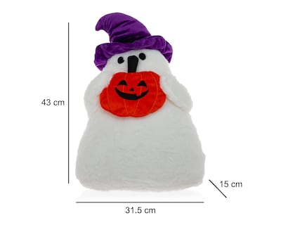 Foto 6 | Peluche Decorativo de Halloween Happy Ghost de Poliéster