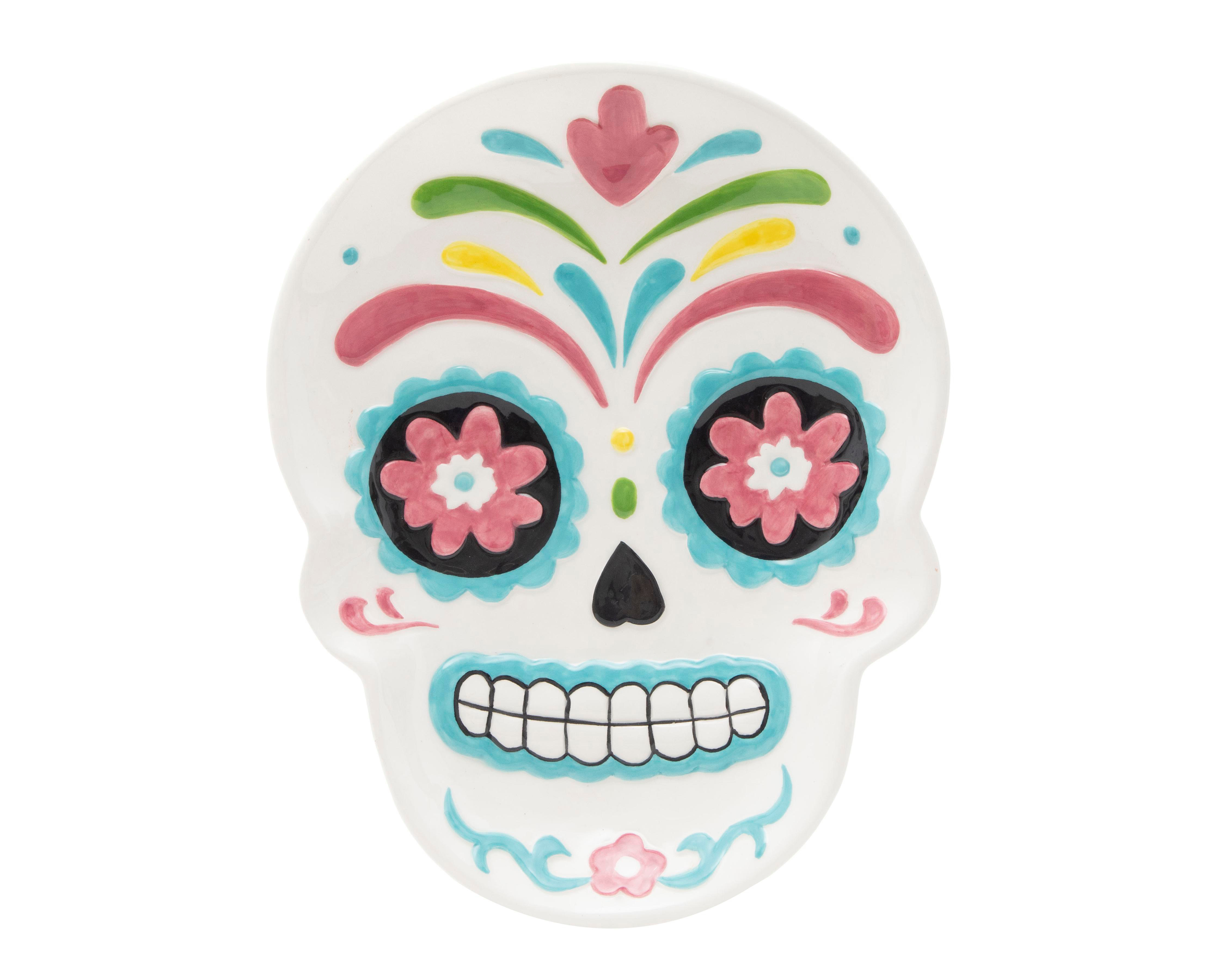 Foto 2 | Charola de Calaverita Colors de Cerámica