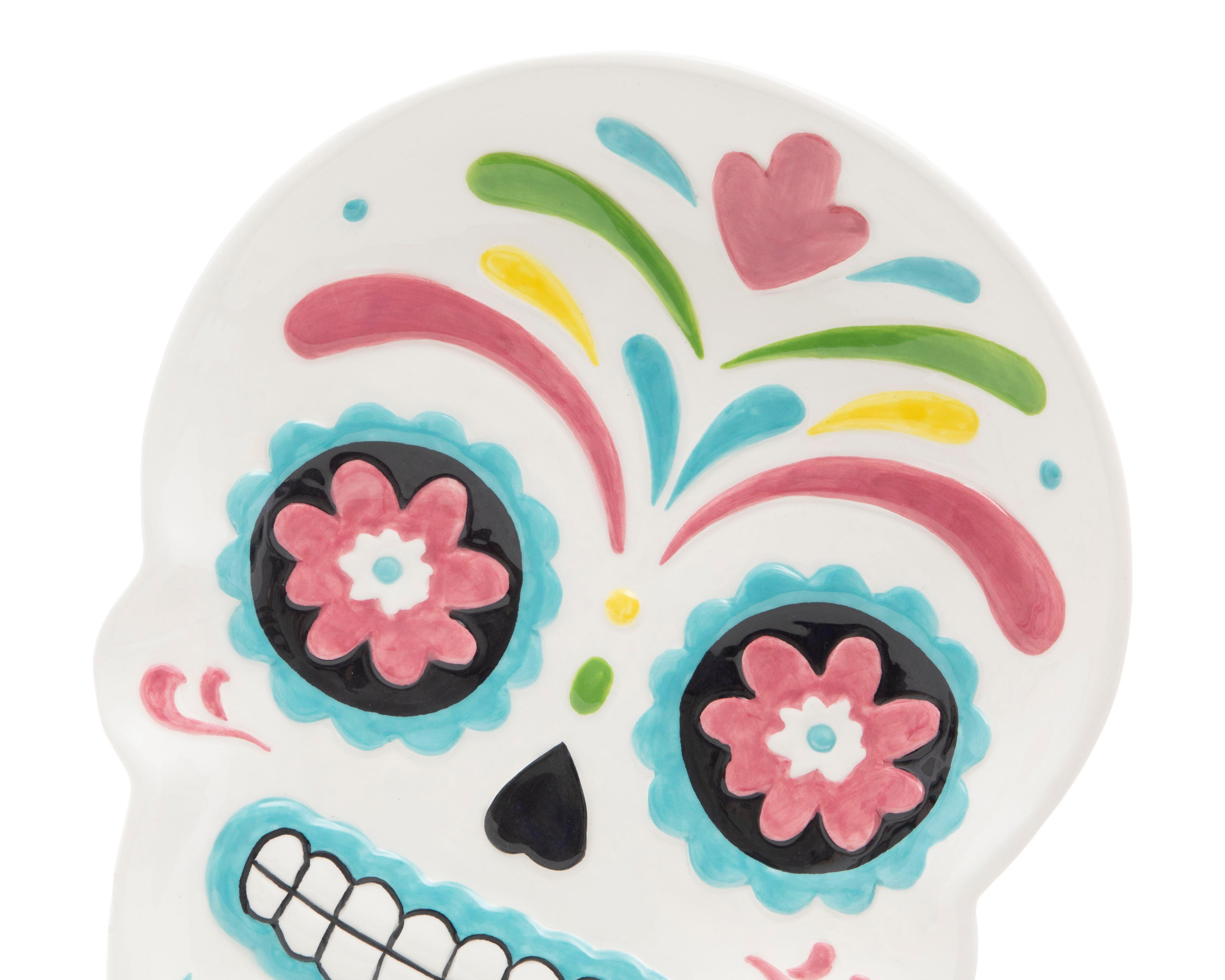 Foto 4 pulgar | Charola de Calaverita Colors de Cerámica