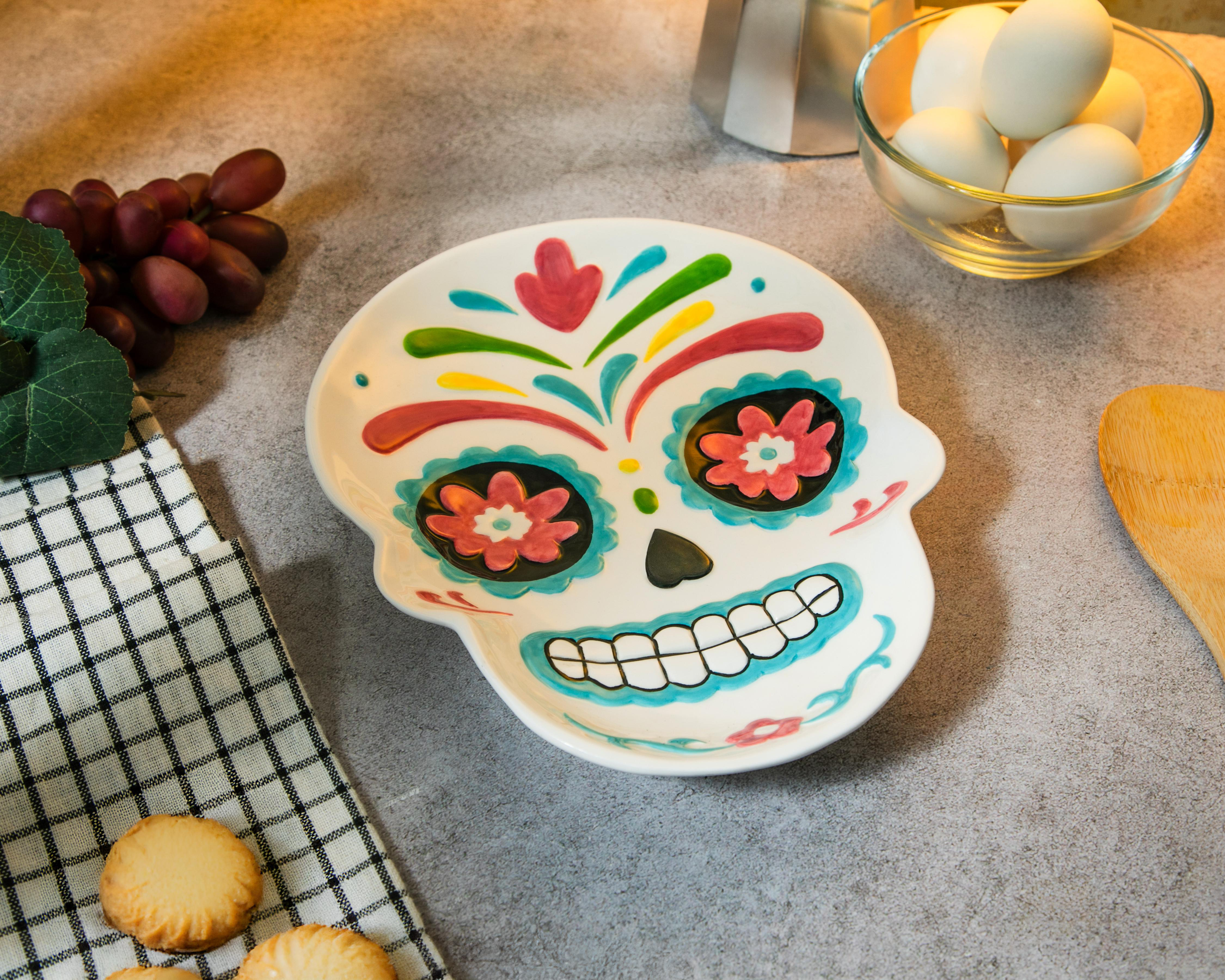 Foto 4 | Charola de Calaverita Colors de Cerámica
