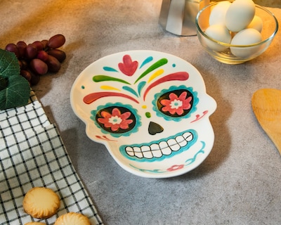 Foto 4 | Charola de Calaverita Colors de Cerámica