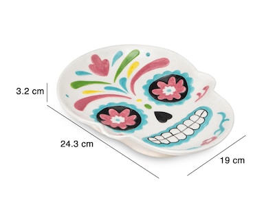 Foto 5 | Charola de Calaverita Colors de Cerámica