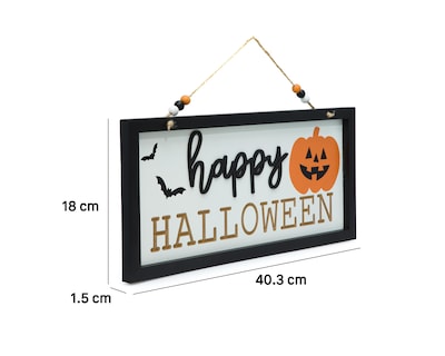 Foto 6 | Letrero Decorativo Happy Halloween de Madera