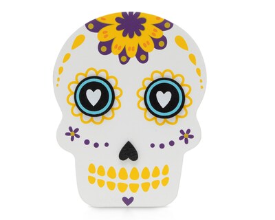 Foto 1 | Escultura de Calaverita Magenta de Madera