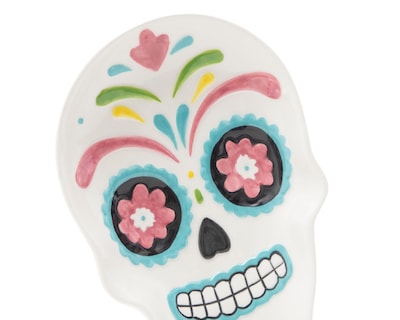 Foto 3 | Portacuchara de Cerámica Starhaus Día de Muertos