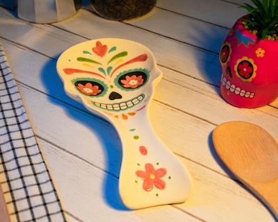 Foto 4 | Portacuchara de Cerámica Starhaus Día de Muertos