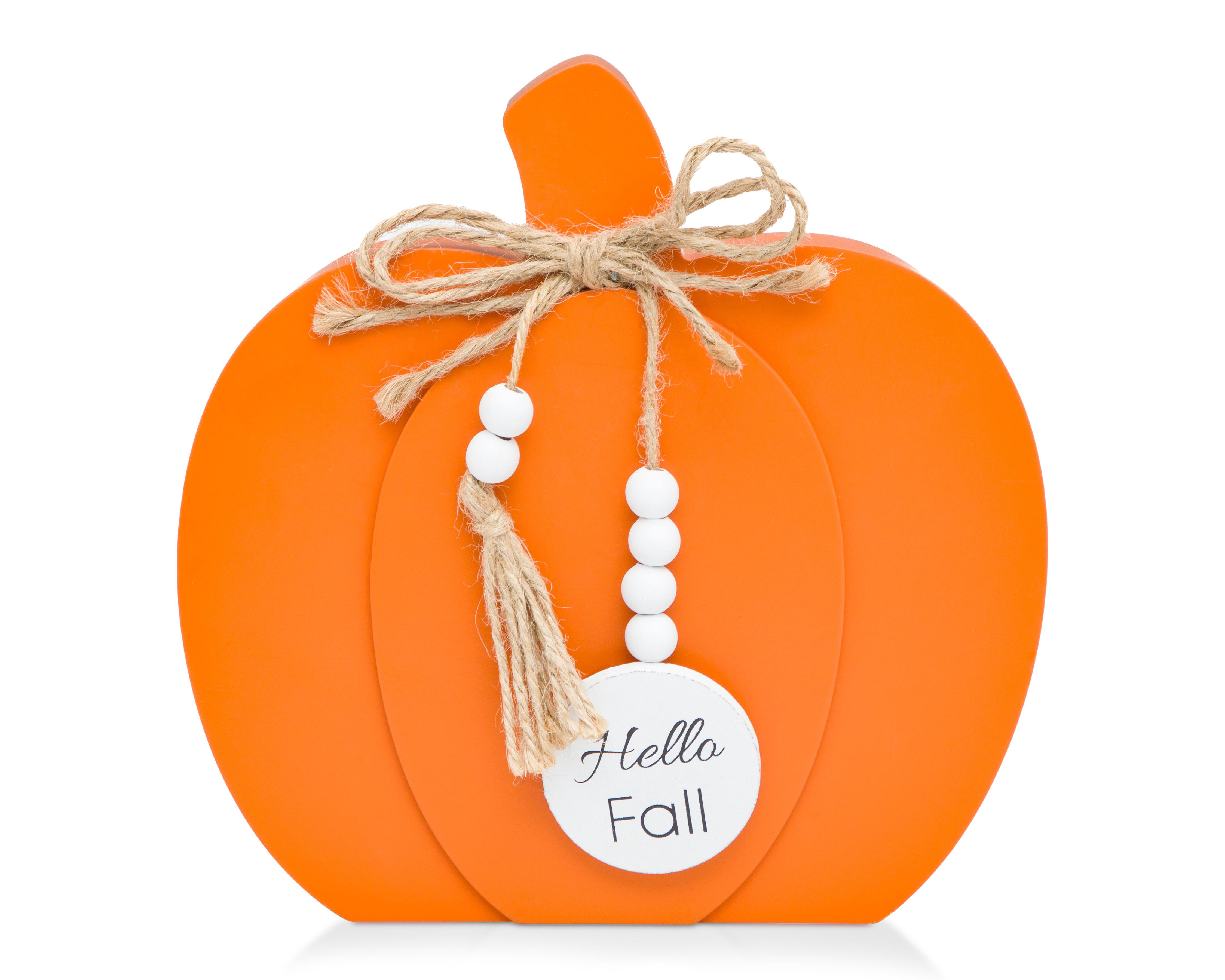Escultura de Calabaza Clara A de Madera $159