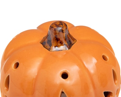 Foto 3 | Escultura de Calabaza Floral S de Cerámica