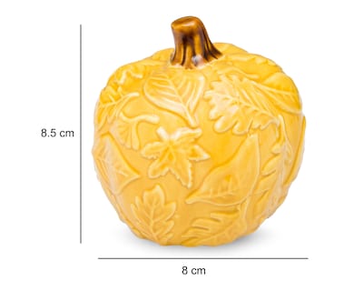 Foto 5 | Escultura de Calabaza Merigold de Cerámica