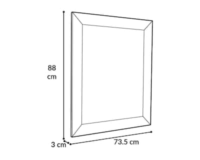 Foto 5 | Espejo Eleonora Rectangular