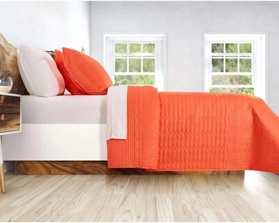 Foto 4 | Colcha Providencia Matrimonial Coral