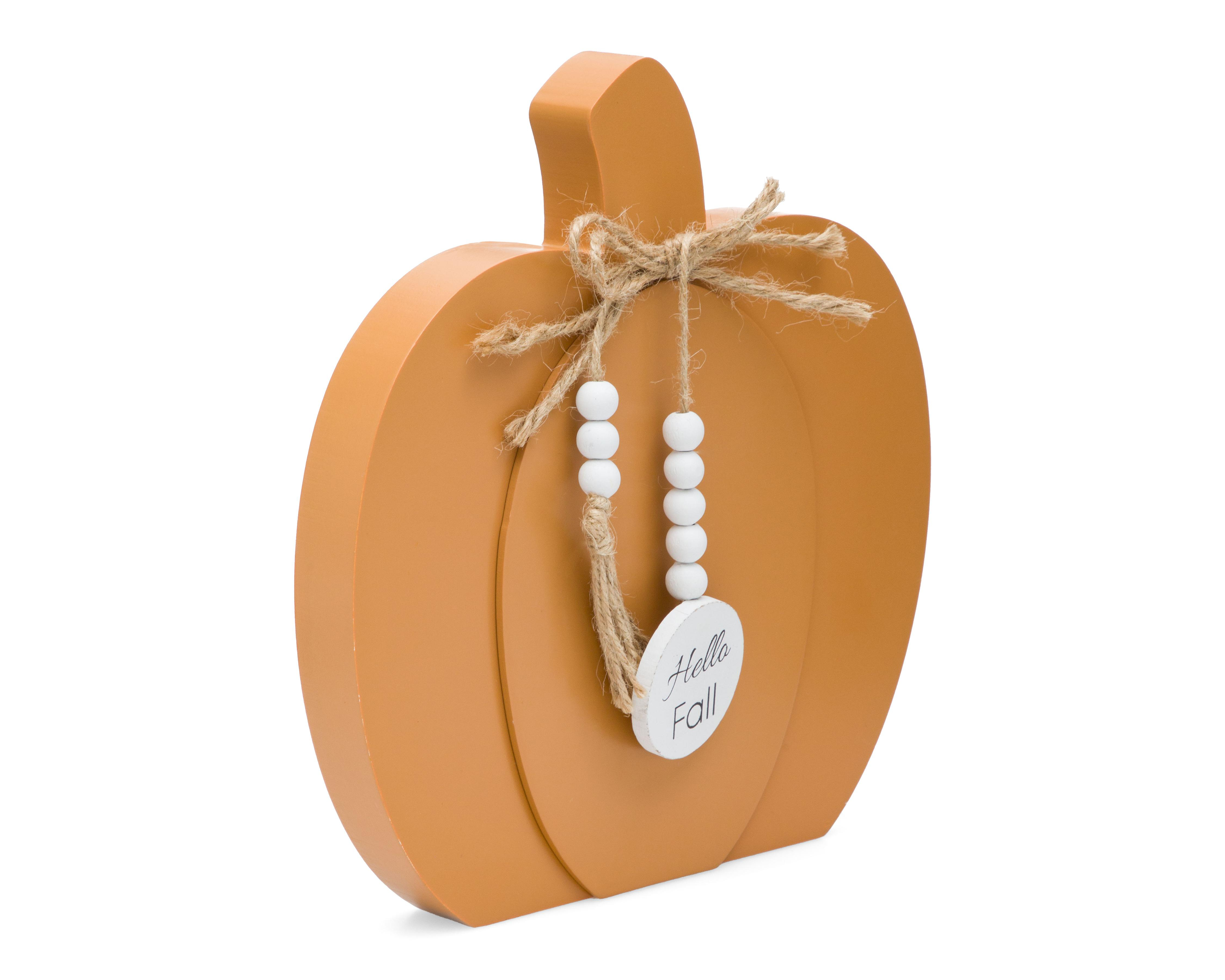 Foto 1 | Escultura de Calabaza Clara B de Madera