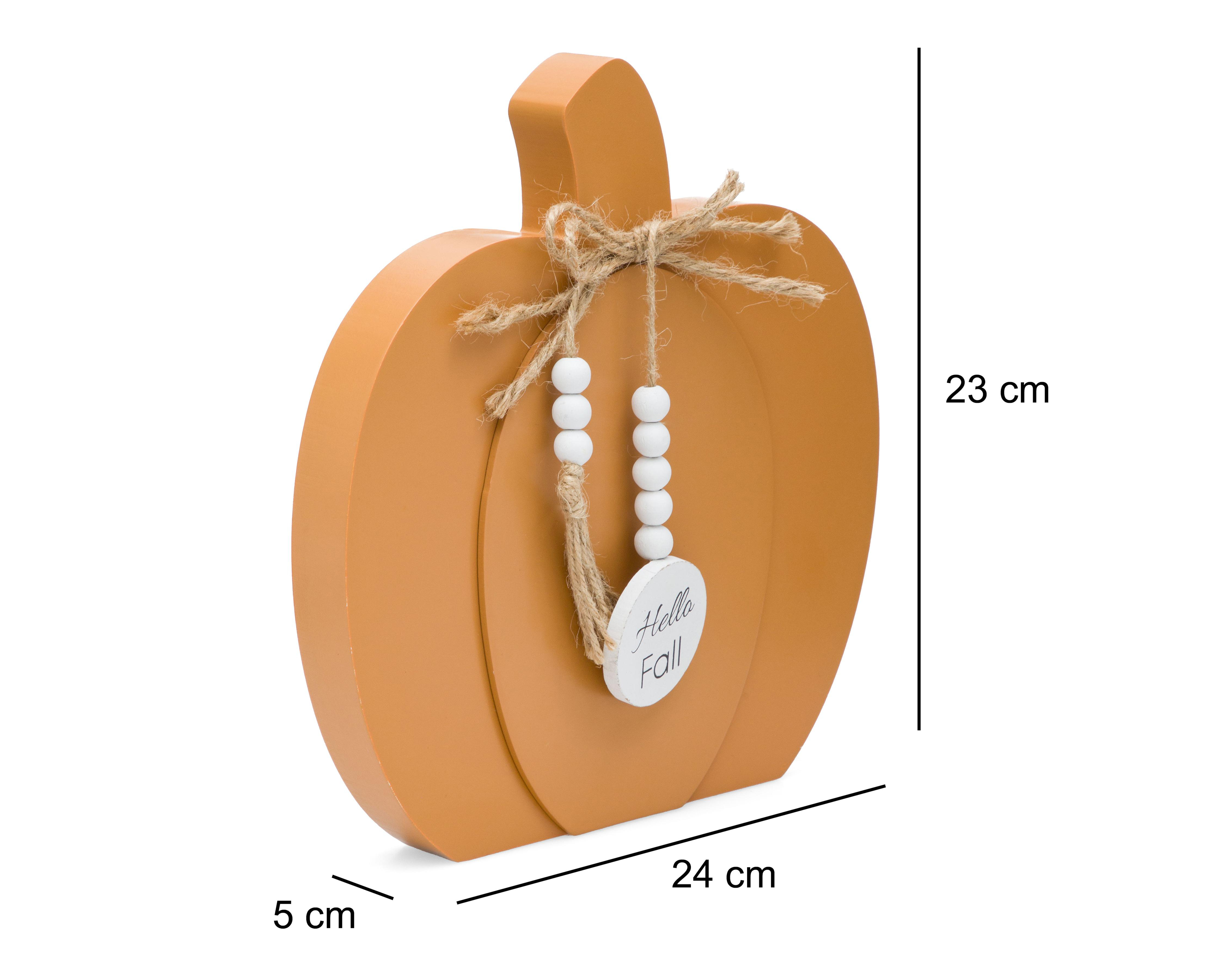 Foto 5 | Escultura de Calabaza Clara B de Madera