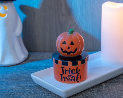 Foto 4 | Recipiente Decorativo de Halloween Trick or Treat de Cerámica