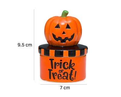 Foto 5 | Recipiente Decorativo de Halloween Trick or Treat de Cerámica