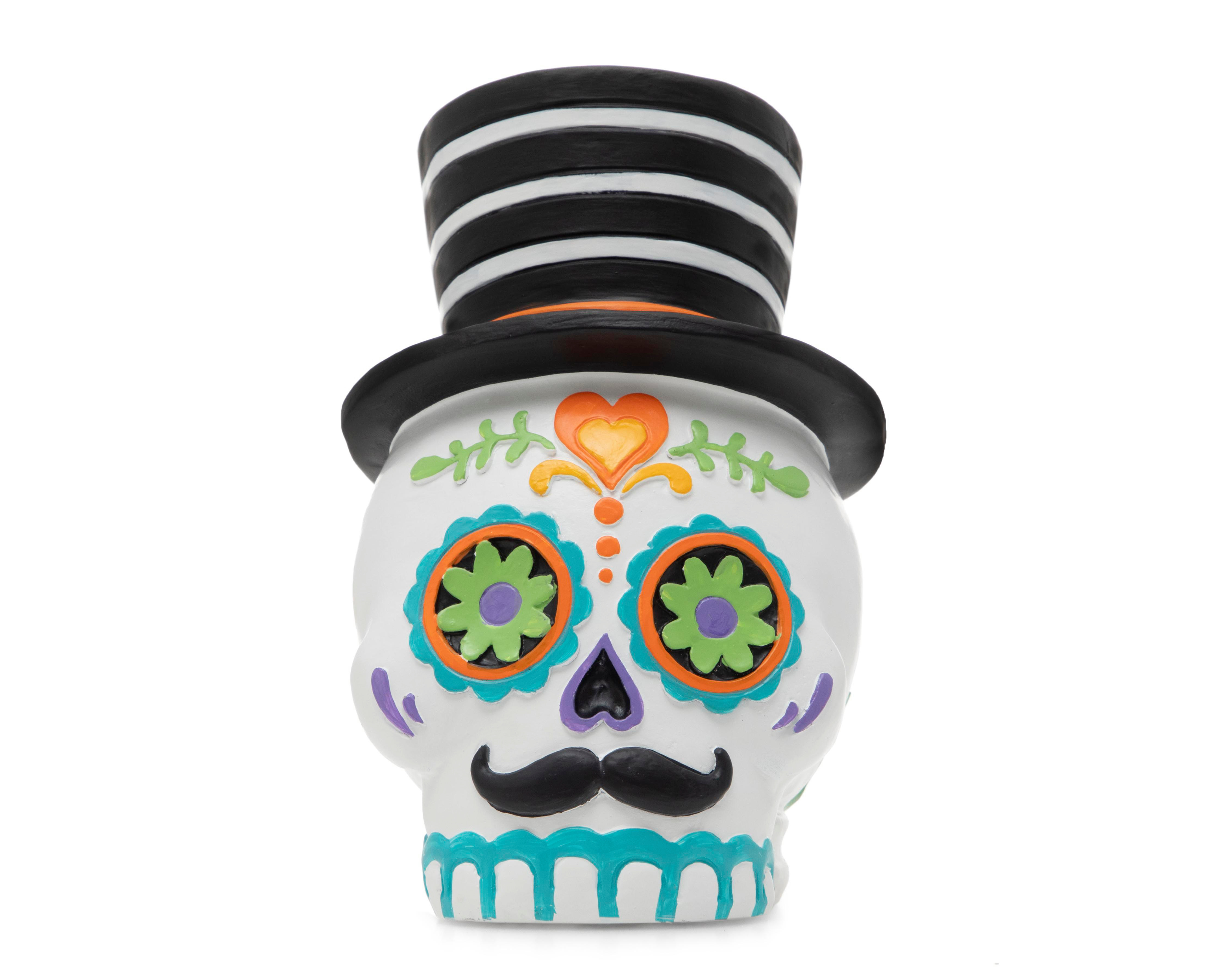 Foto 2 | Escultura de Calaverita Pedro de Poliresina