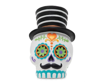 Foto 2 | Escultura de Calaverita Pedro de Poliresina