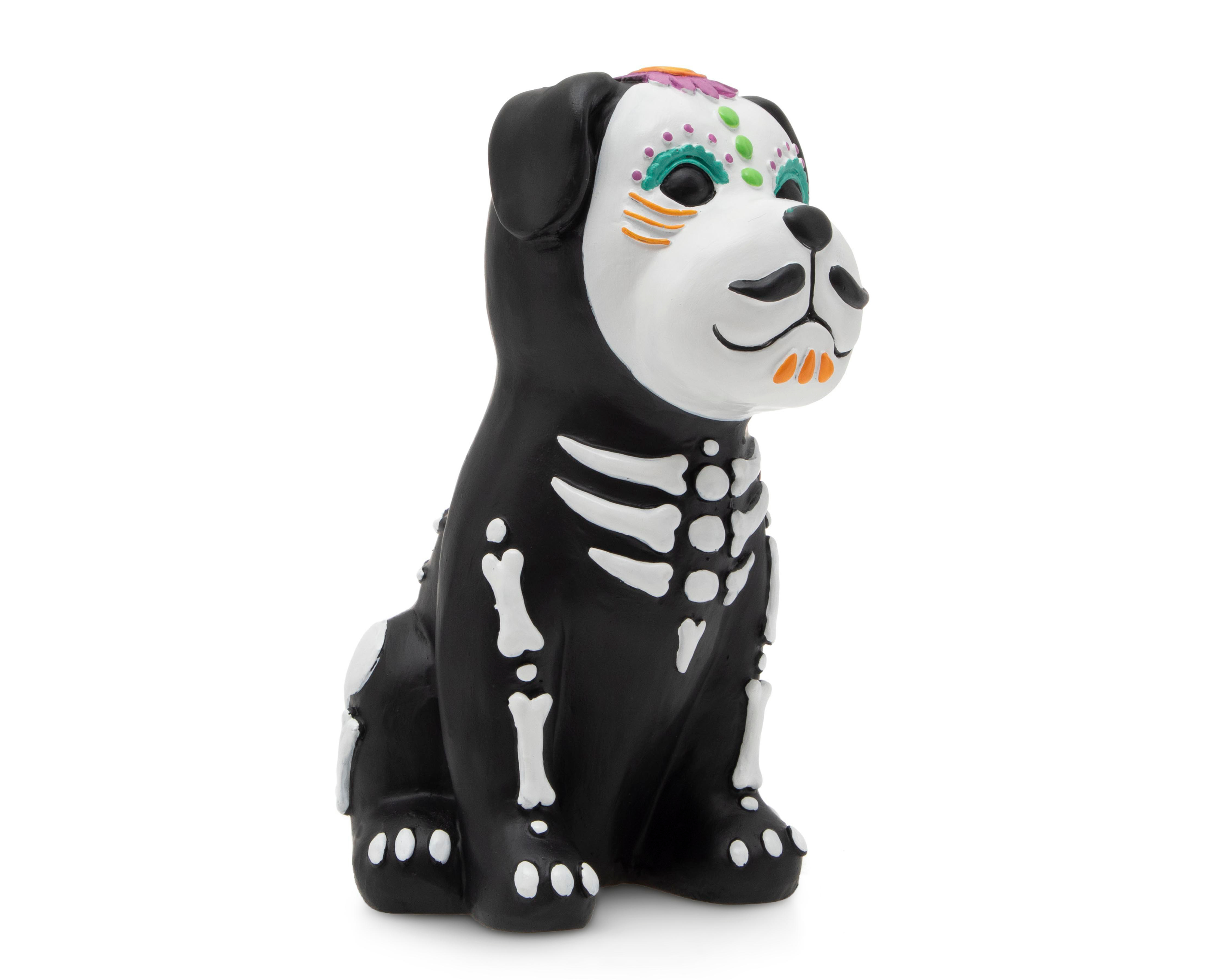 Escultura de Calaverita Perro Beto de Poliresina $249