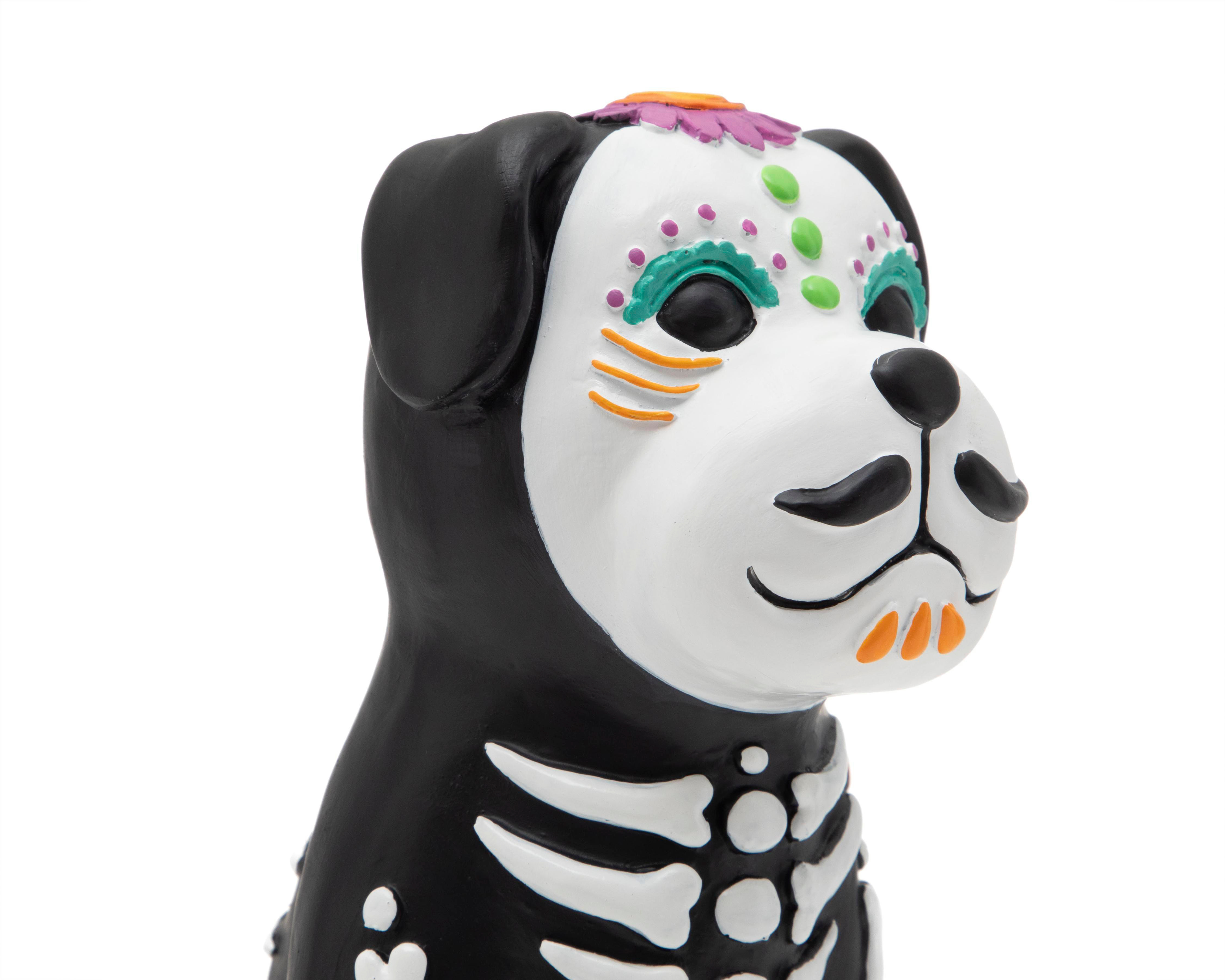 Foto 5 pulgar | Escultura de Calaverita Perro Beto de Poliresina
