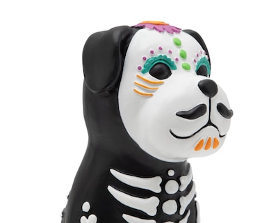 Foto 4 | Escultura de Calaverita Perro Beto de Poliresina