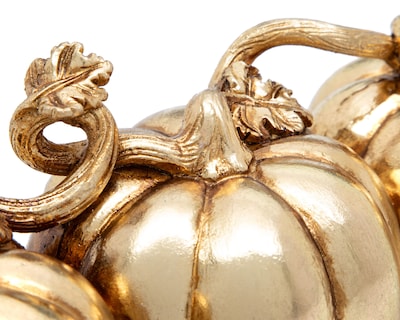 Foto 3 | Escultura de Calabazas Goldie de Poliresina