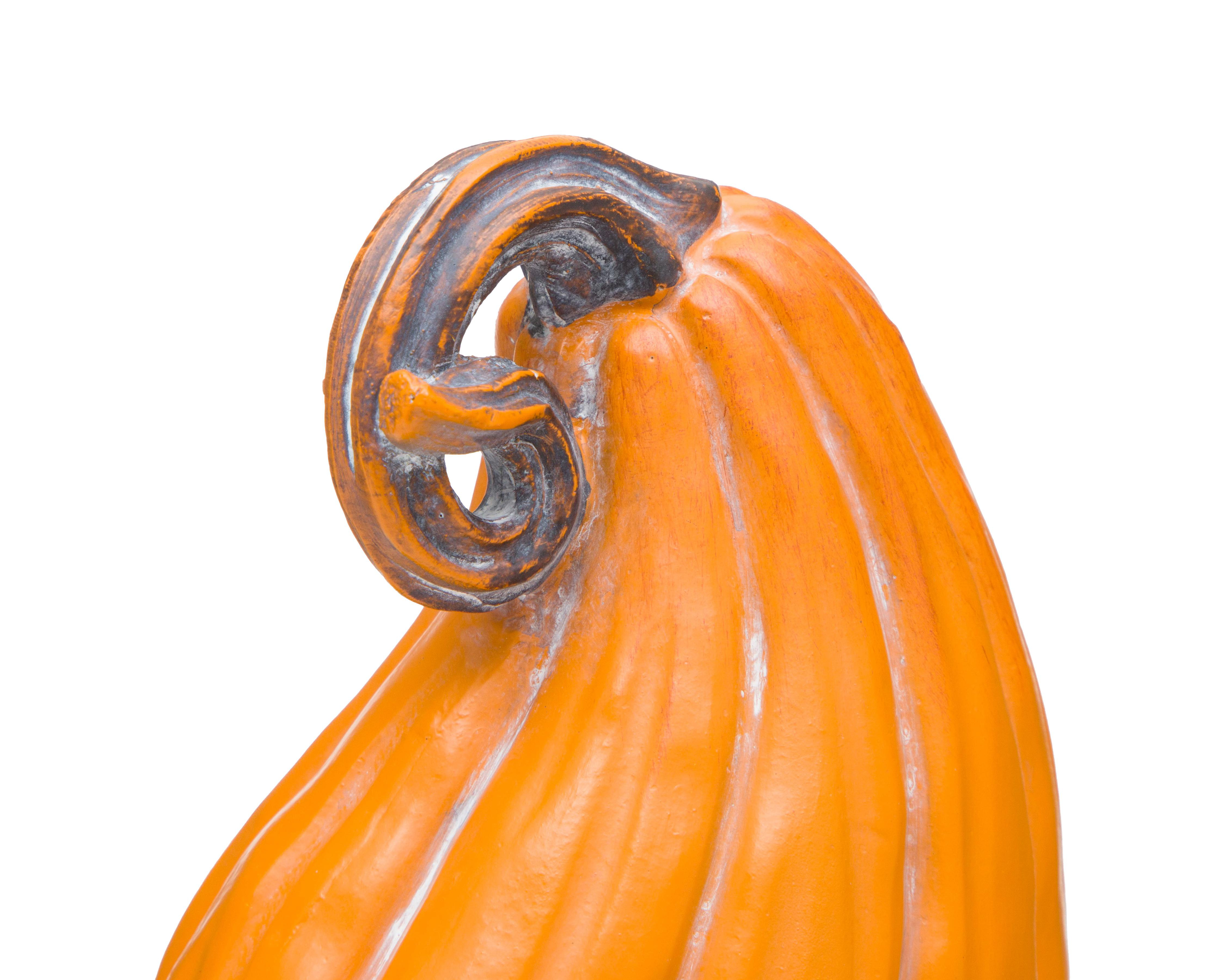 Foto 4 pulgar | Escultura de Calabaza Pumpkins de Poliresina