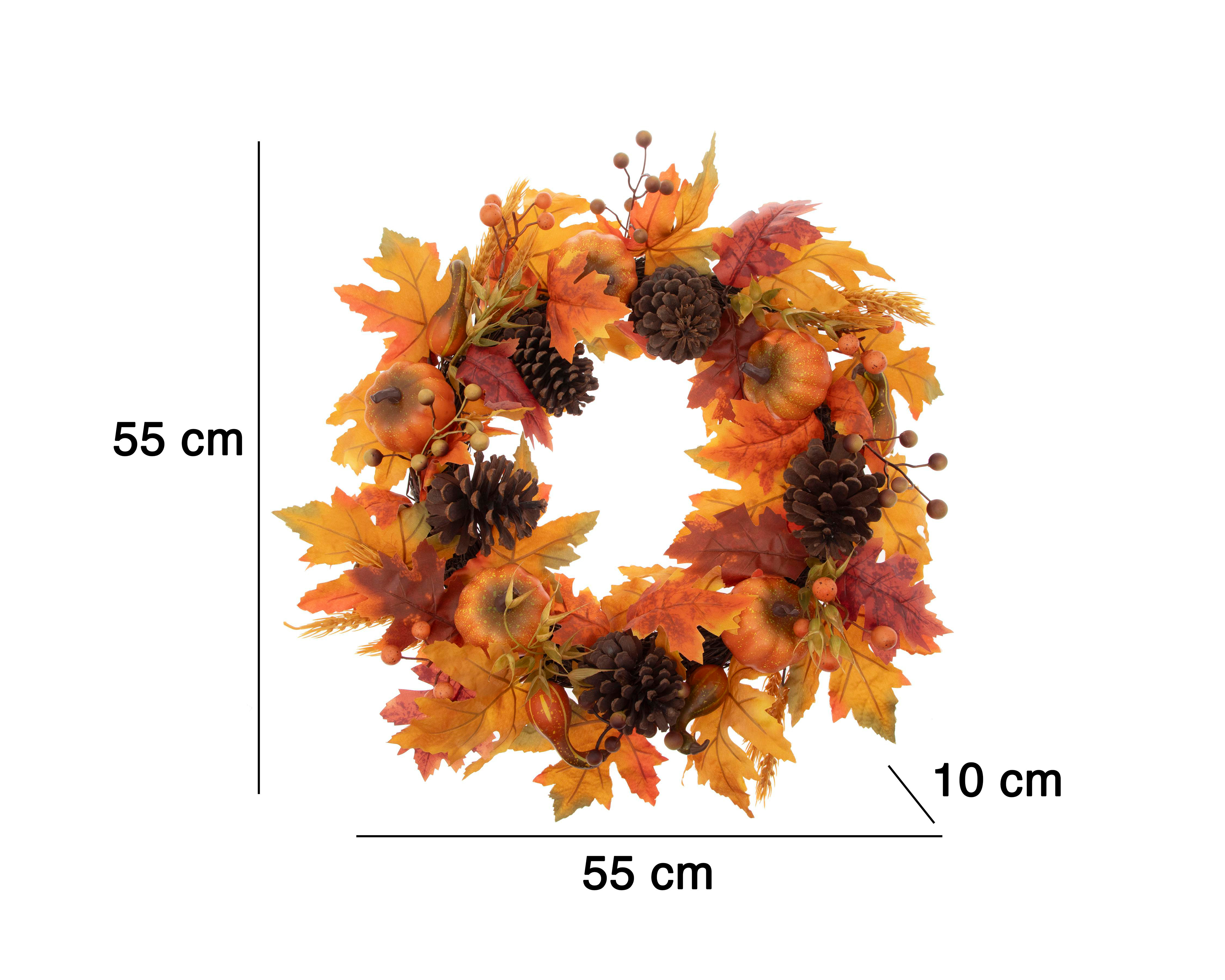 Foto 6 pulgar | Corona de Otoño Decorativa Starhaus Crown