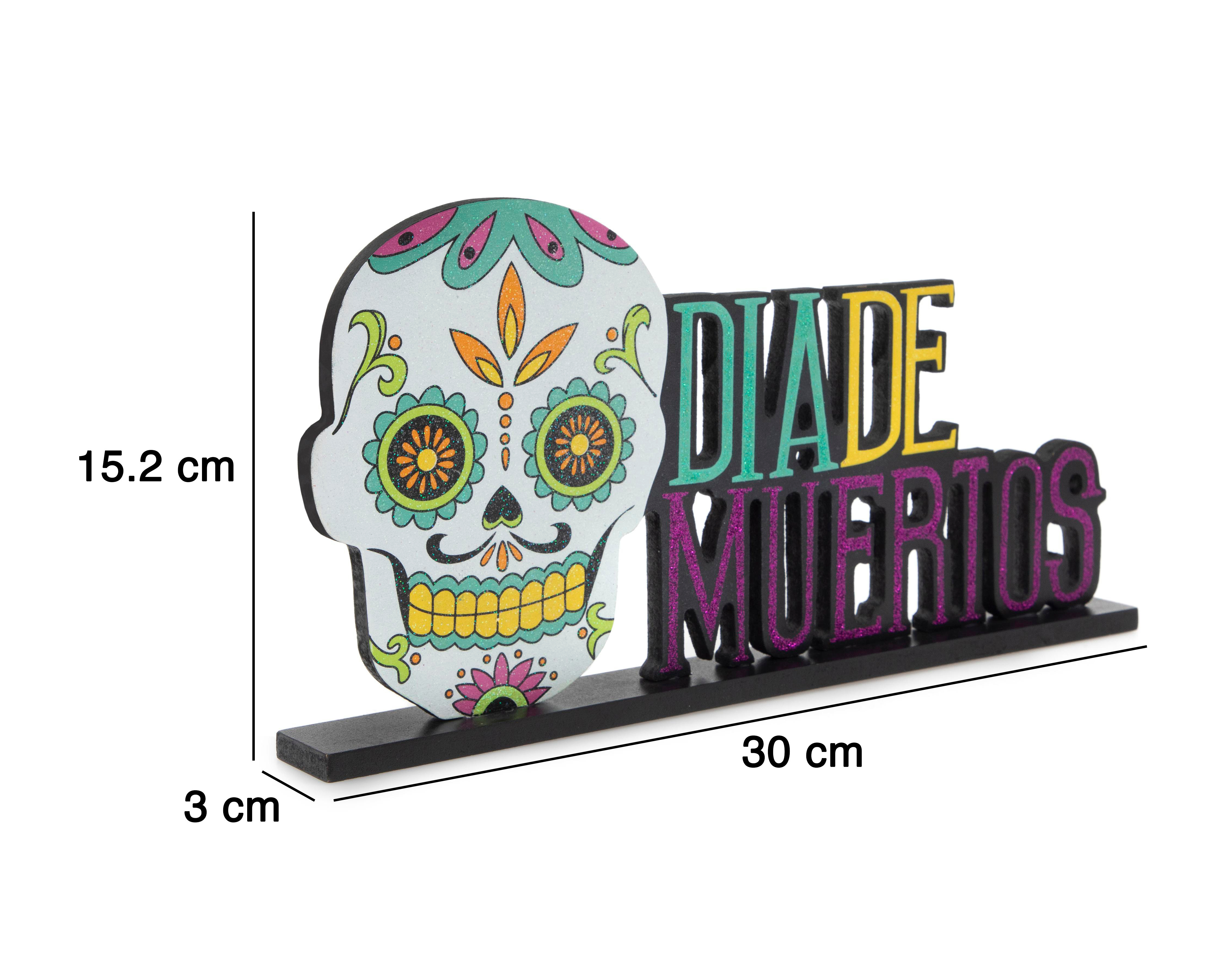 Foto 6 pulgar | Letrero Día de Muertos Starhaus