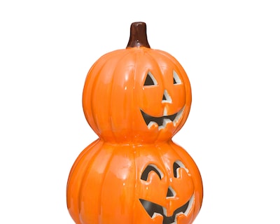 Foto 4 | Figura Decorativa Calabazas de Halloween Spike de Cerámica